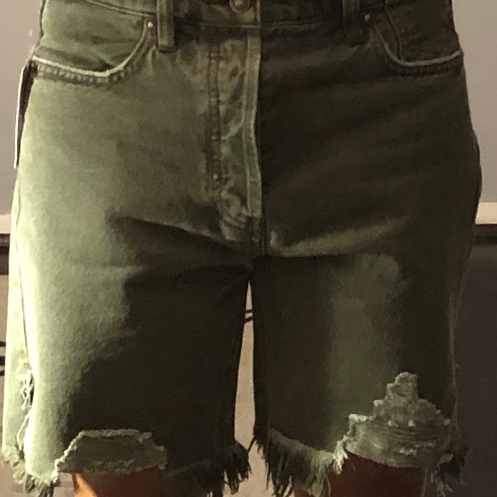 Free People Twenty-Seven Jeans Shorts